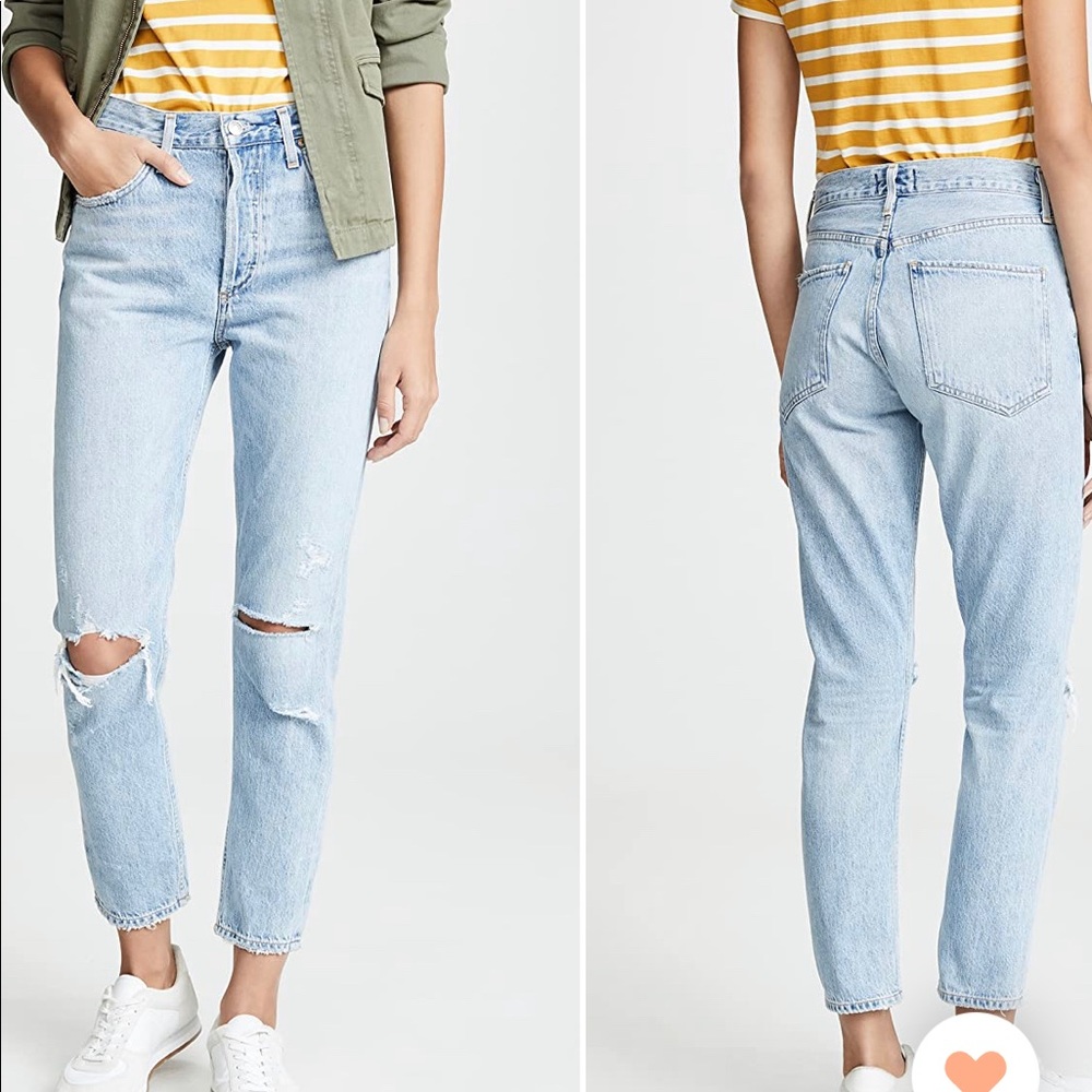 Agolde Jaime jeans -size 30 Shakedown wash